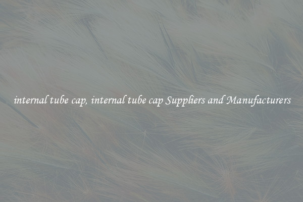 internal tube cap, internal tube cap Suppliers and Manufacturers