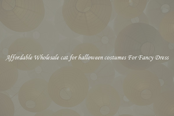 Affordable Wholesale cat for halloween costumes For Fancy Dress