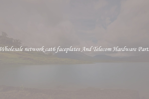 Wholesale network cat6 faceplates And Telecom Hardware Parts