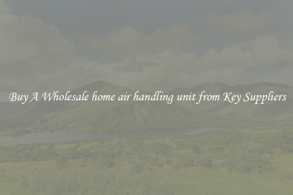 Buy A Wholesale home air handling unit from Key Suppliers