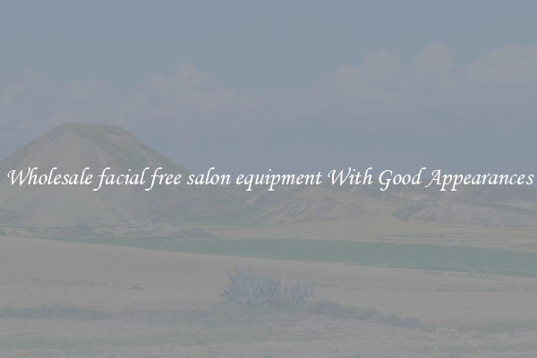Wholesale facial free salon equipment With Good Appearances